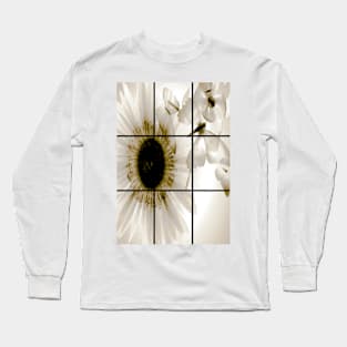 Transparent_flower in Frames Long Sleeve T-Shirt